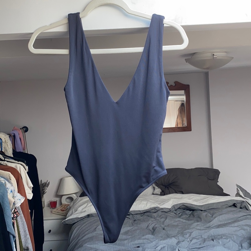 Babaton by Aritzia Contour V-Neck Bodysuit